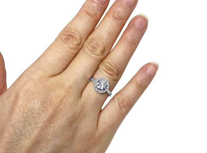 Beautiful imitation diamond rings with real-looking sparkle